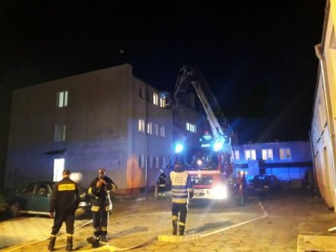 „Jedzie, jedzie straż ogniowa”, czyli ćwiczenia ewakuacyjne w Internacie.
